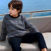 Little London Tee – Classic Check Edition 🕴️