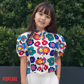 Floral Bobby Shirt for Girls