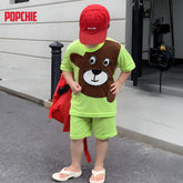 Hello Teddy 3d Cordset- Green