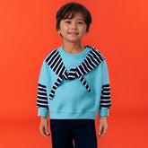 Retro Cozy Striped Sweater Tee 2 🧣✨