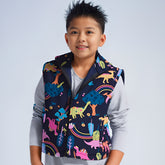 Sleeveless Dino Jacket + Toy Free