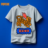 Rawr Tiger Grey T-Shirt