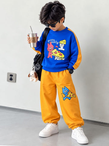 Pizza 🍕 Party French Terry Co-ord Set