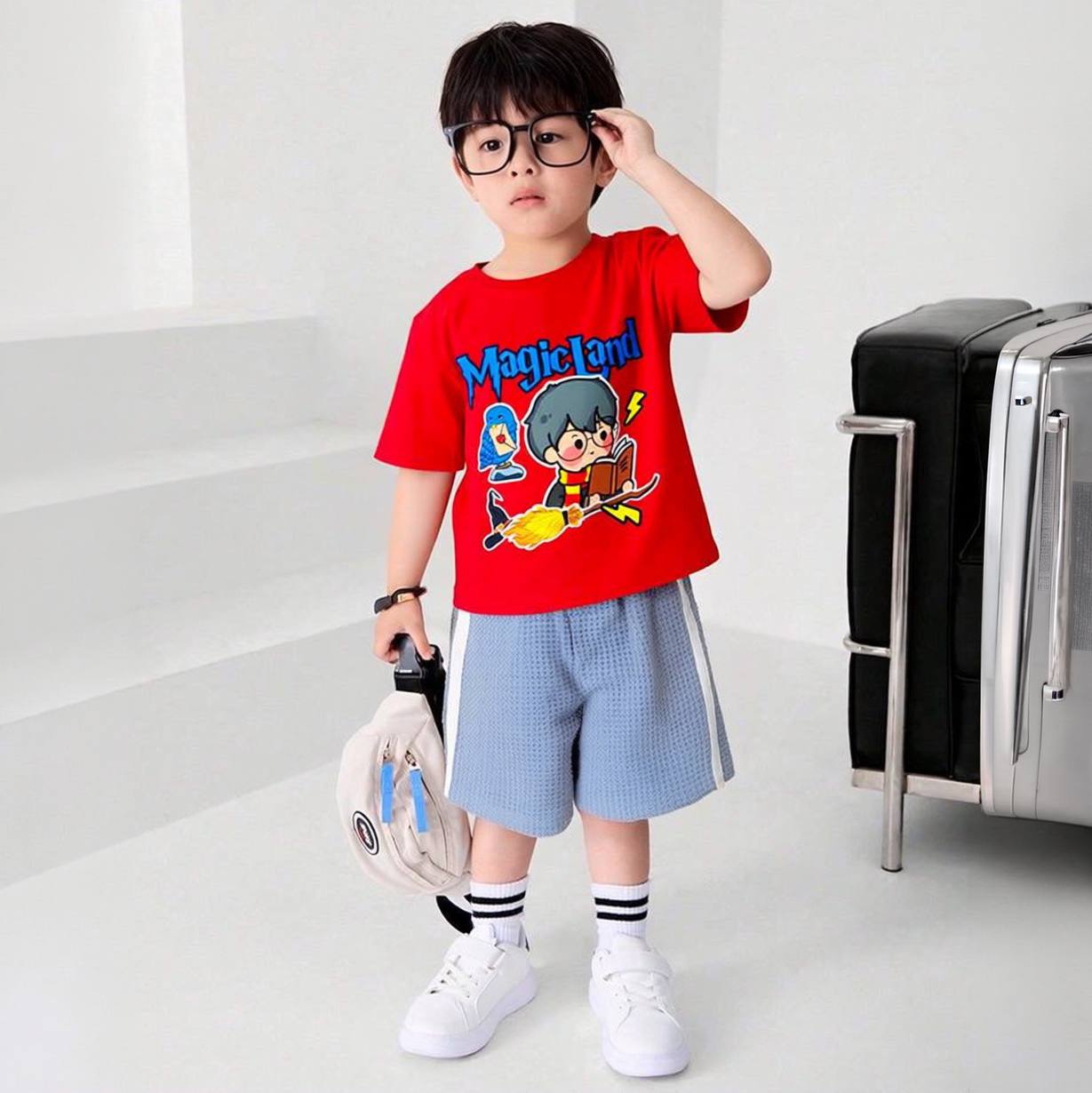 Magic Land Harry Potter Red Tee