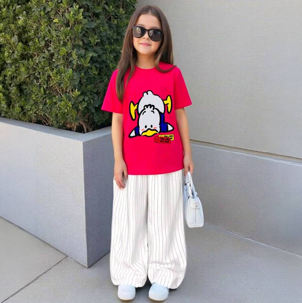 Falling In Love Bubblegum Tee
