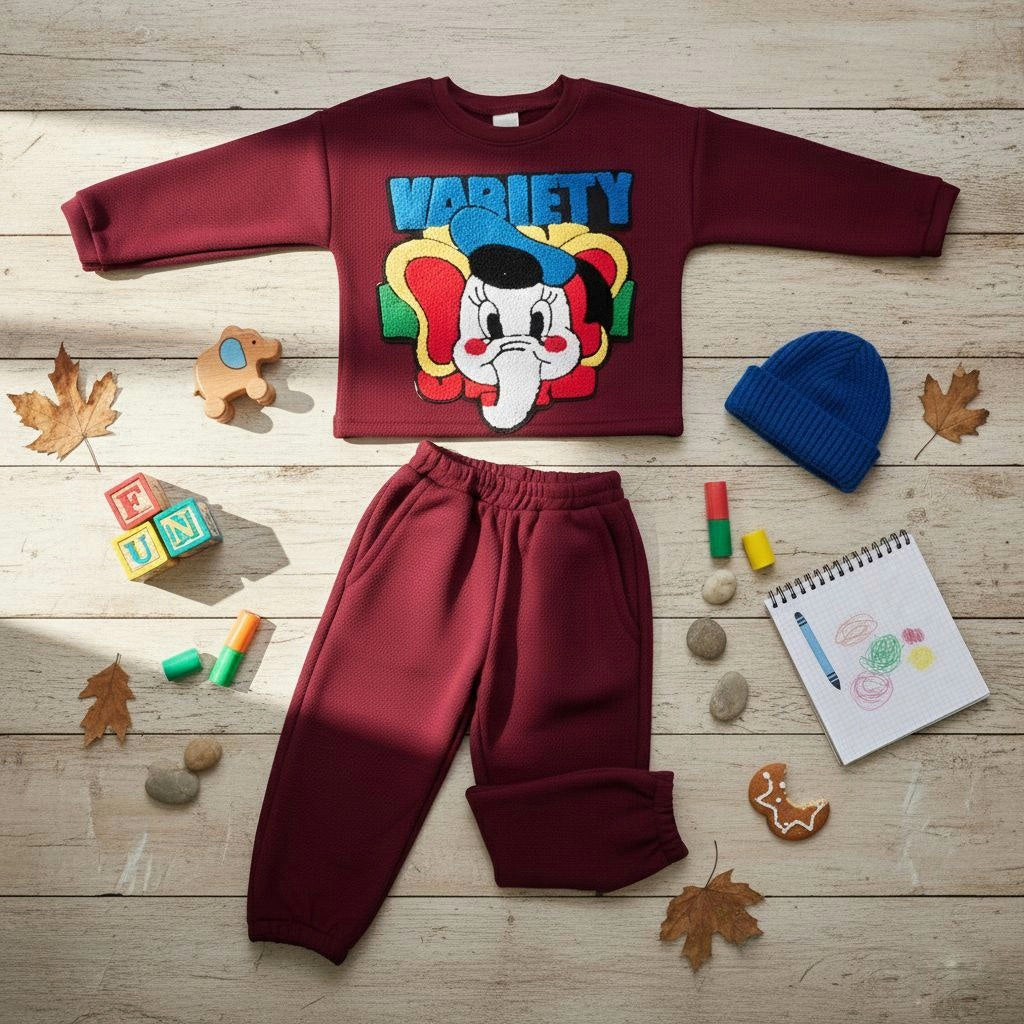 Elephant Red Cord Set