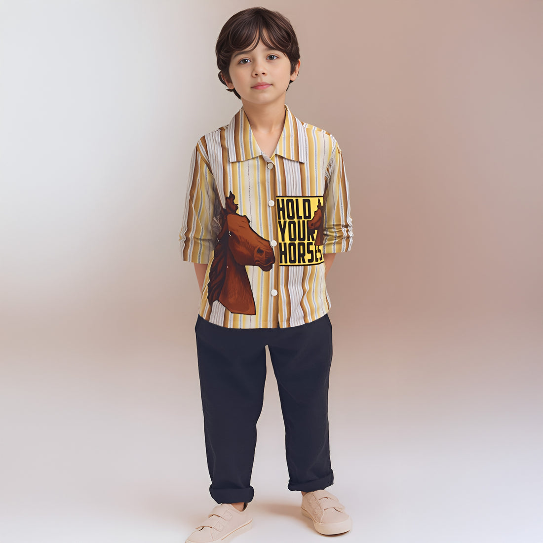 Hold Your Horses Shirt for Kids