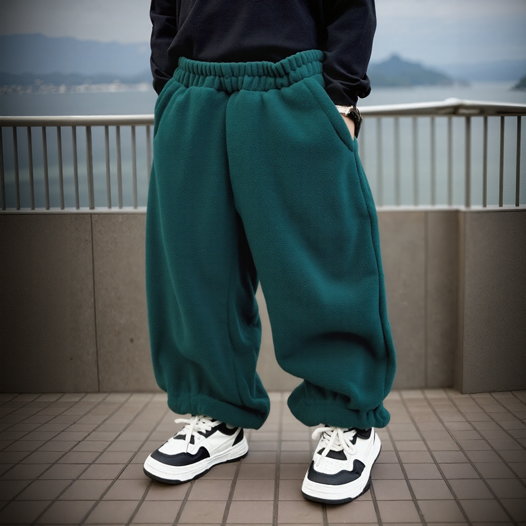 Fur Green Trouser