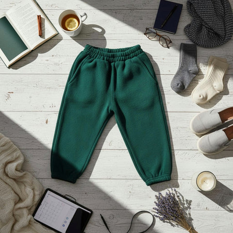 Fur Green Trouser