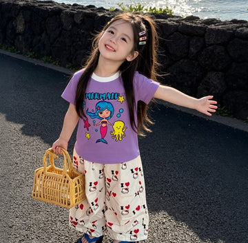 Mermaid Purple Tee