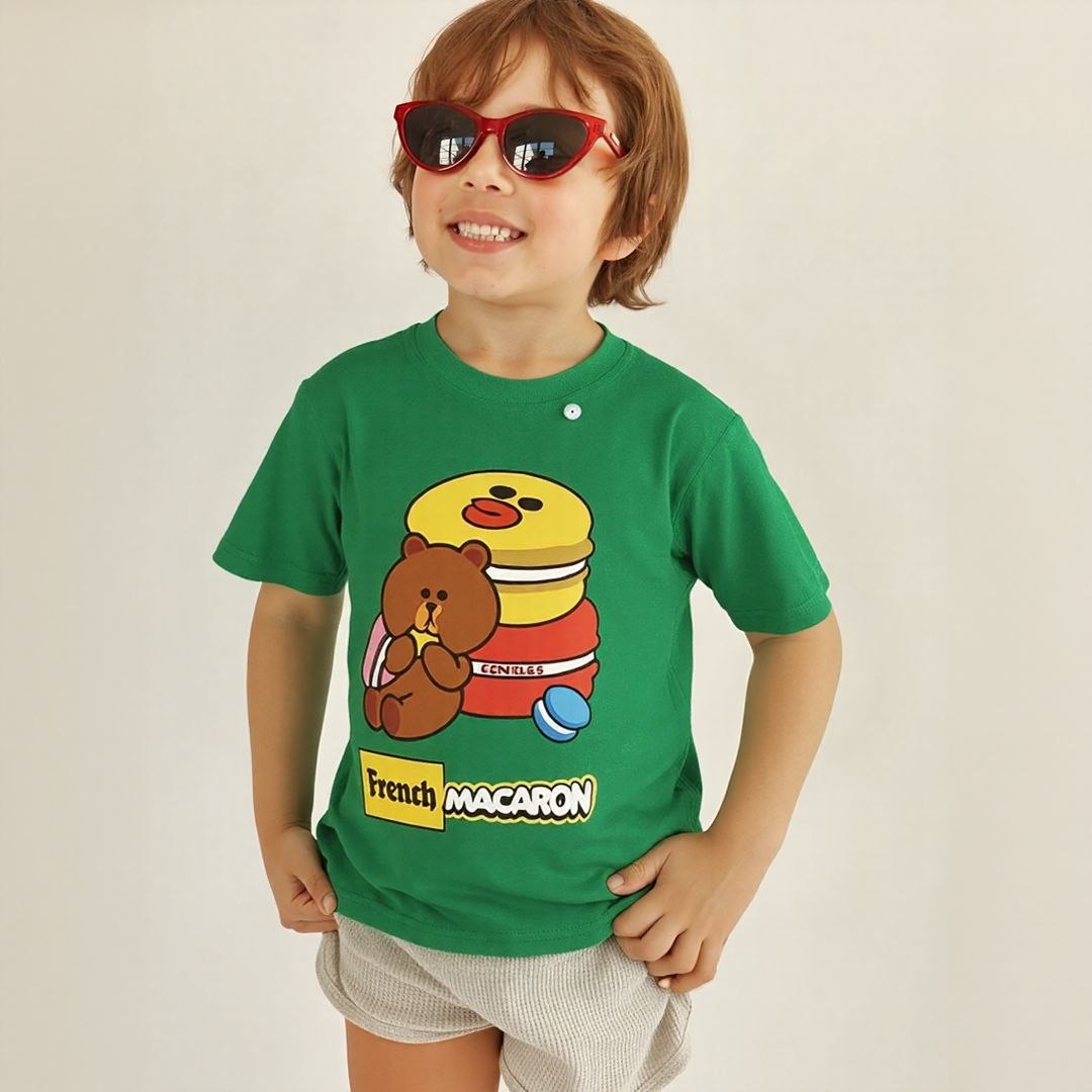French Macaron New Green T-Shirt