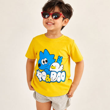 Poo & Boo Yellow T-shirt