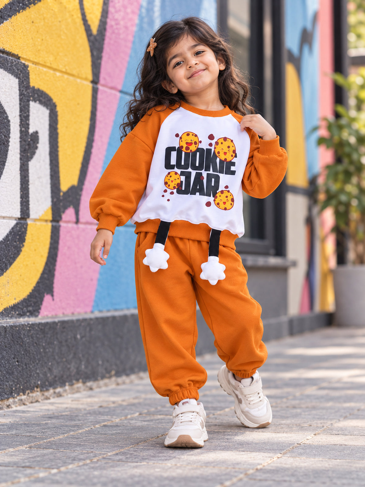 Cookie Legs Cord Set - Sweatshirt and Joggers Set