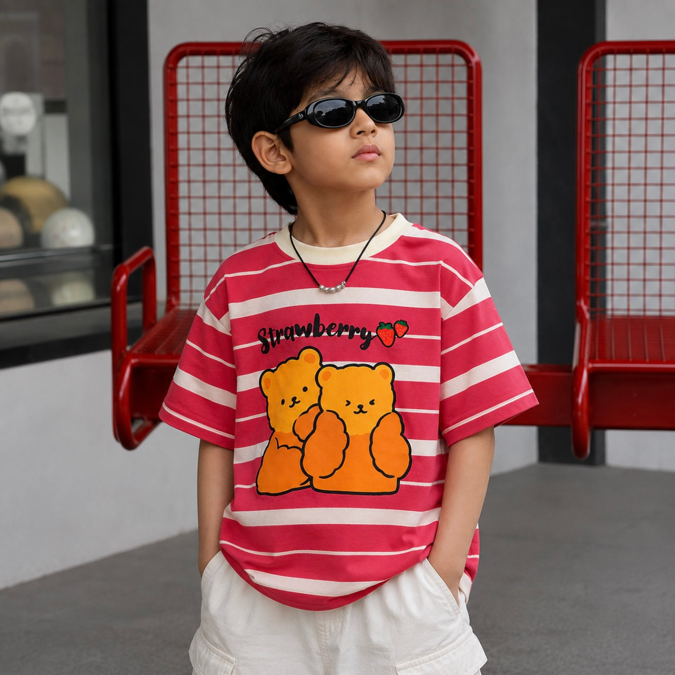Strawberry Stripes T-Shirt