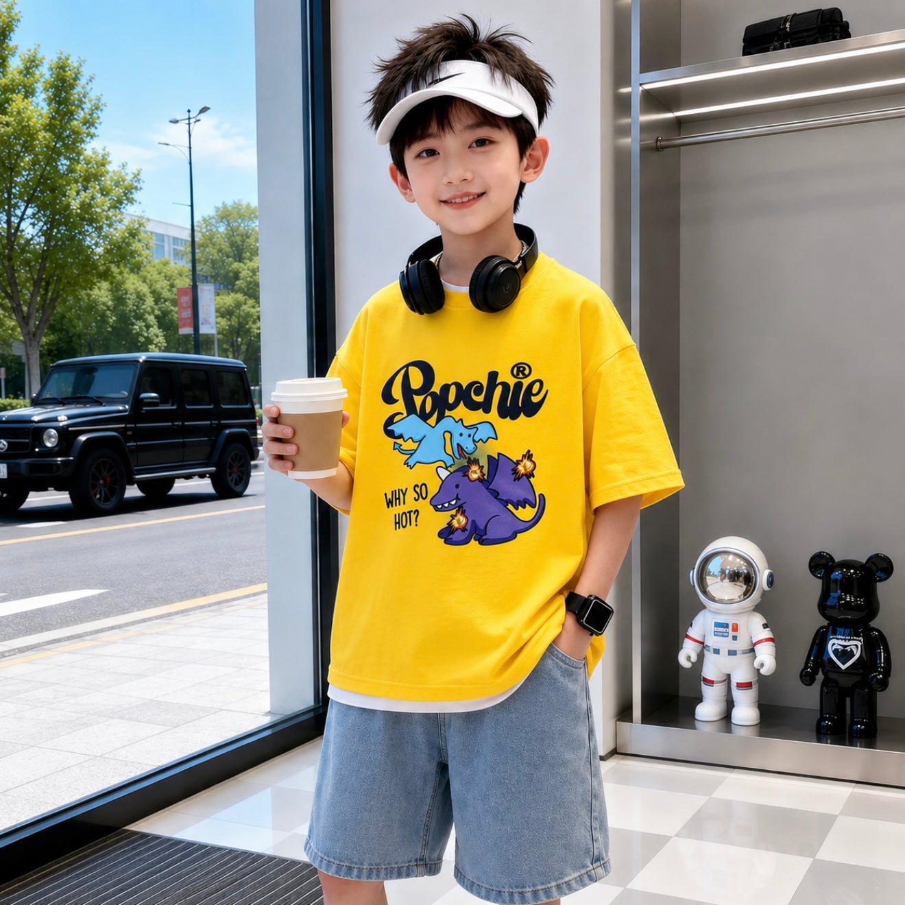 ‘Why So Hot’ yellow T-Shirt