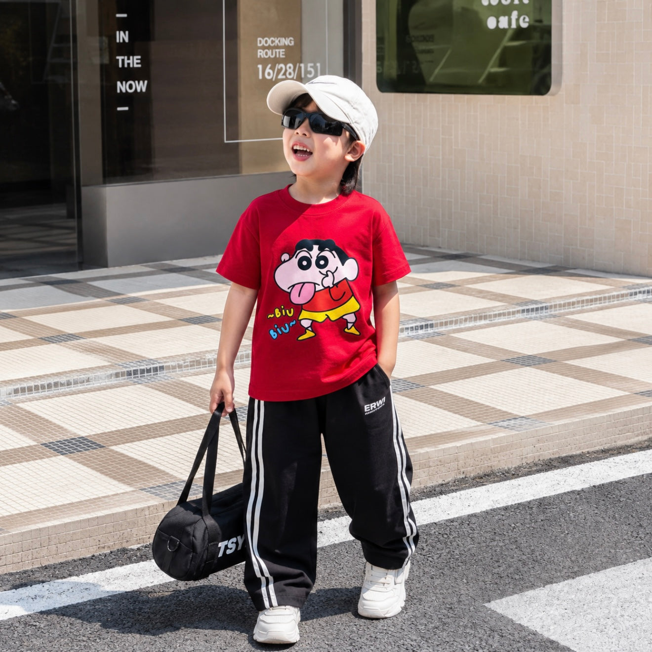 Biu Biu Red at-Shirt