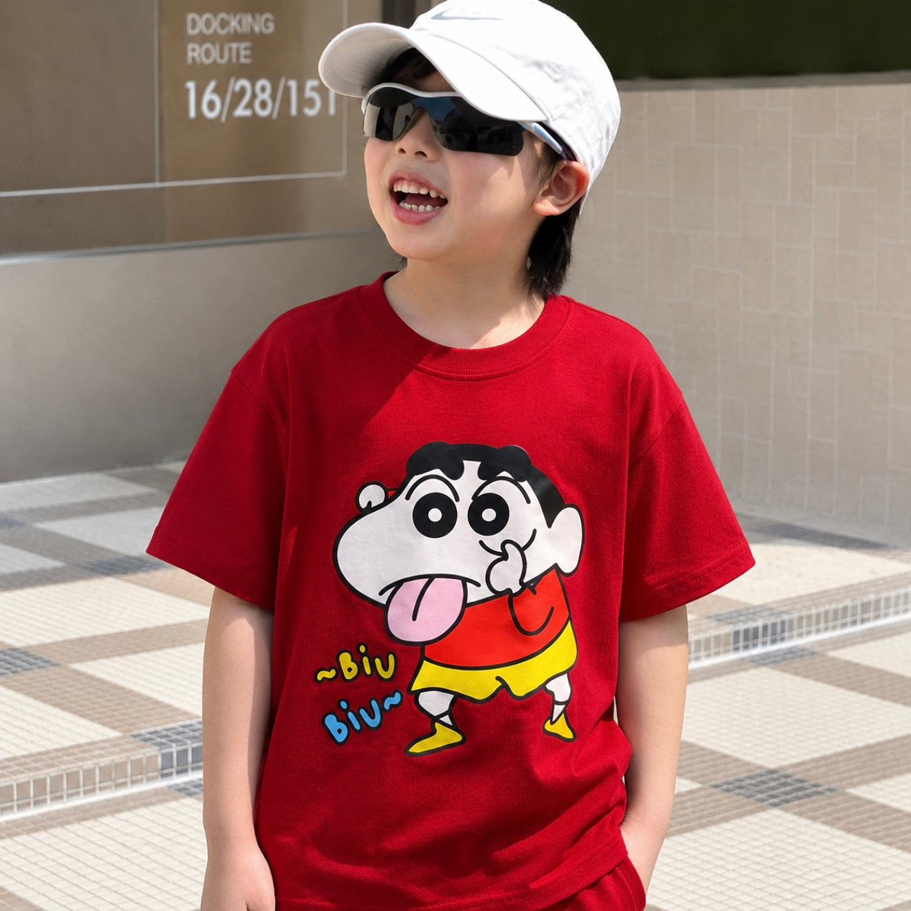 Biu Biu Red at-Shirt