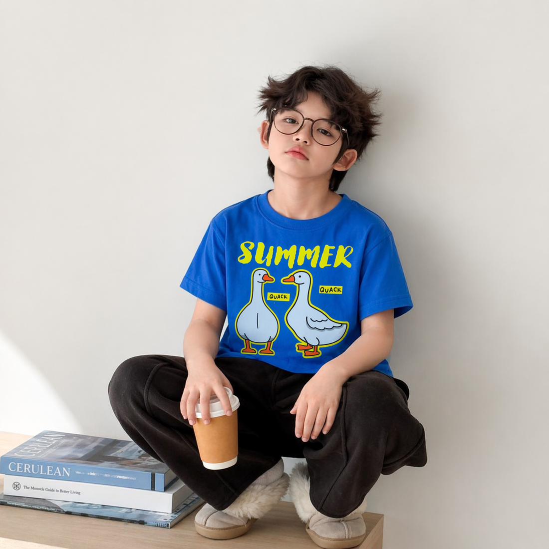 Summer Quack New Royal Blue Tee