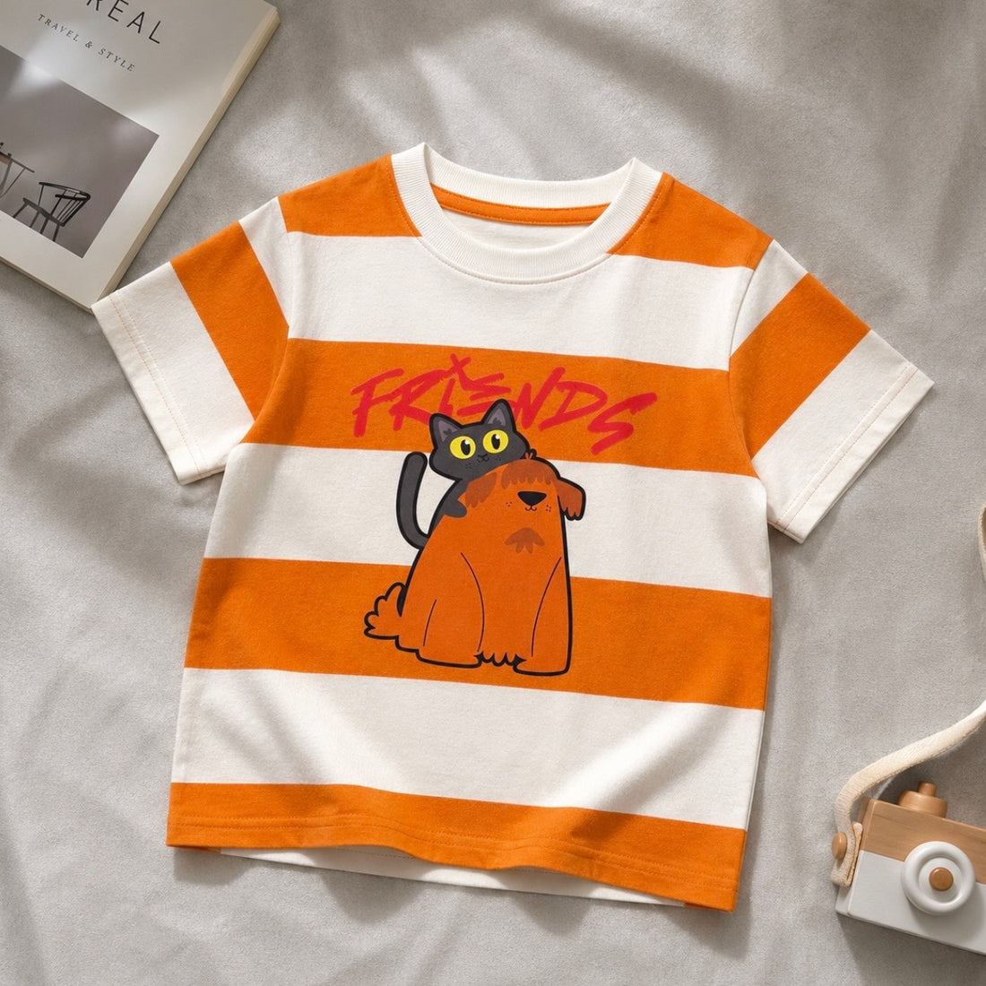 Friends Striped Tee