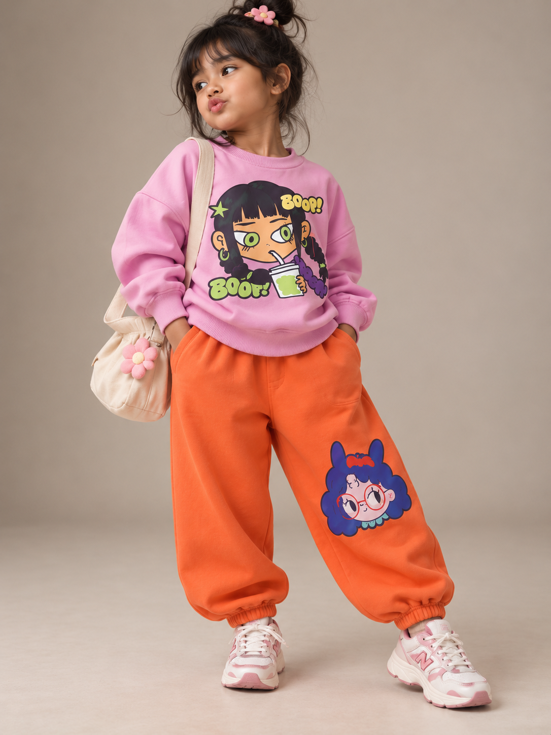 Boo-tiful Vibes Fleece Lined Oversized Co-ord Set 🎀