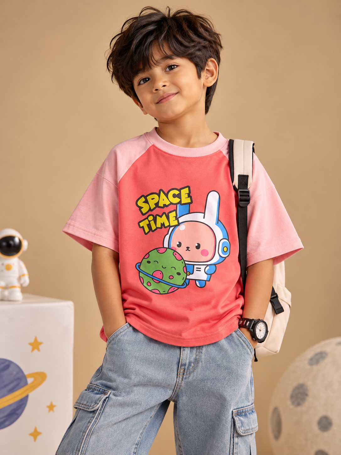 Space Time Peachy Tee