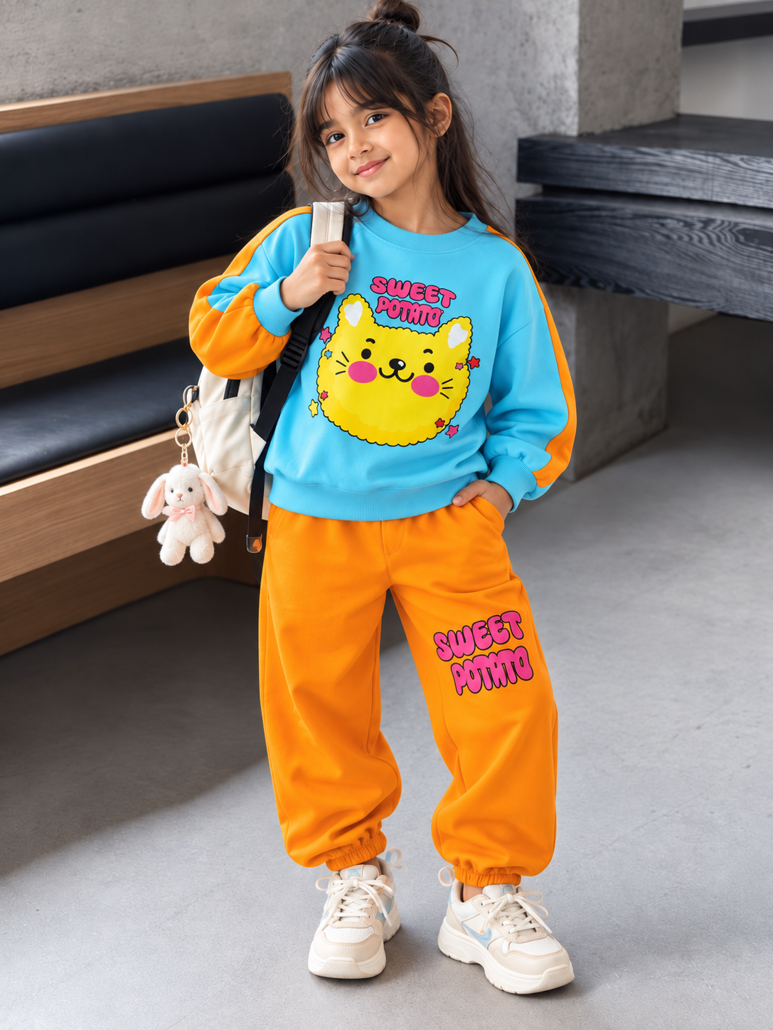 Sweet Potato Sweatshirt and Joggers - Cord Set