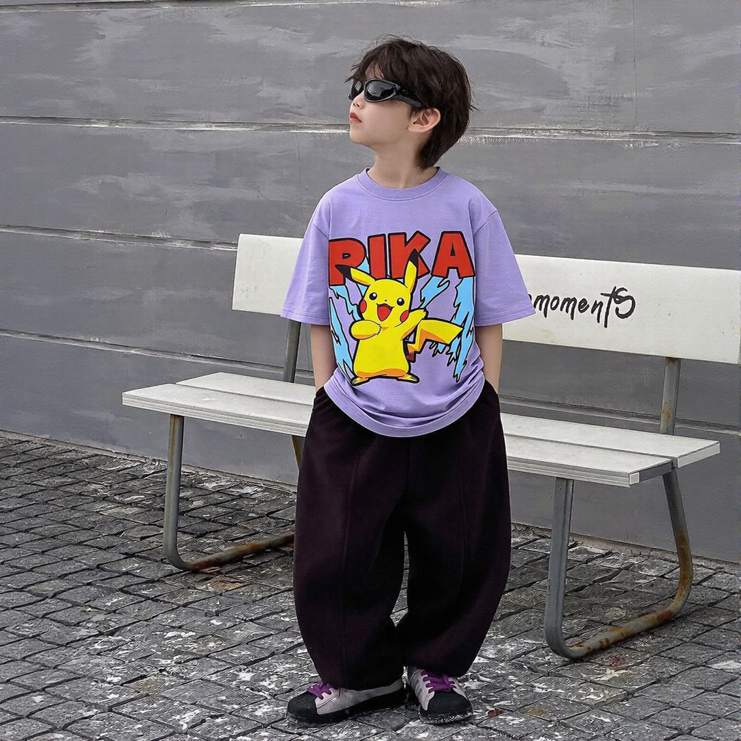 Popchie Street Squad – 5 Tee Set (8-10 years)