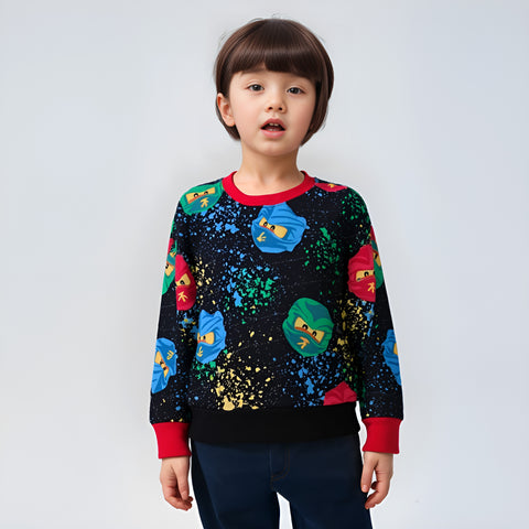 Kids Ninja Fleece Sweatshirt – Ultra Cozy Pastel Edition 🍭