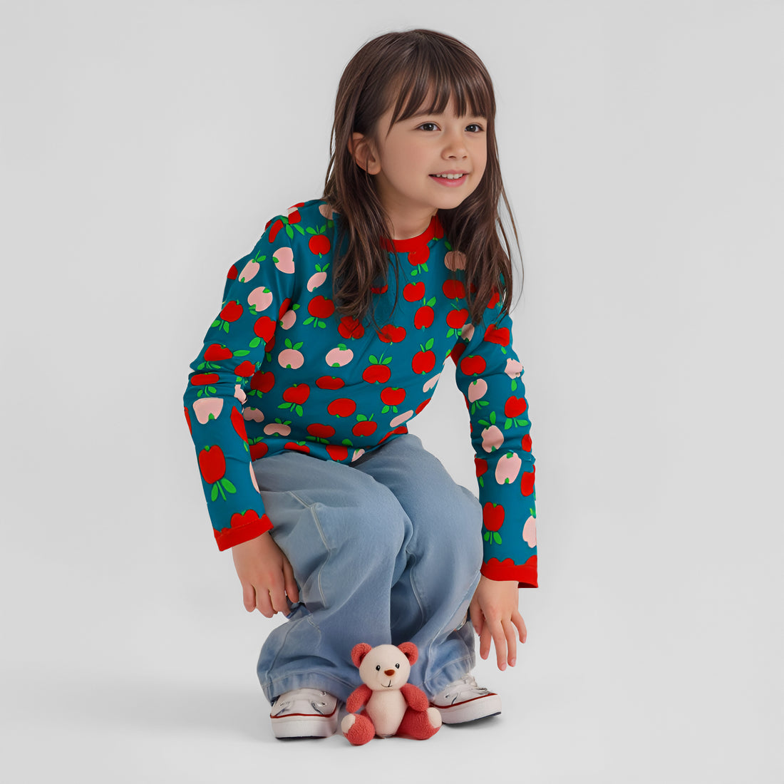 I Love Apples T-shirt for Kids