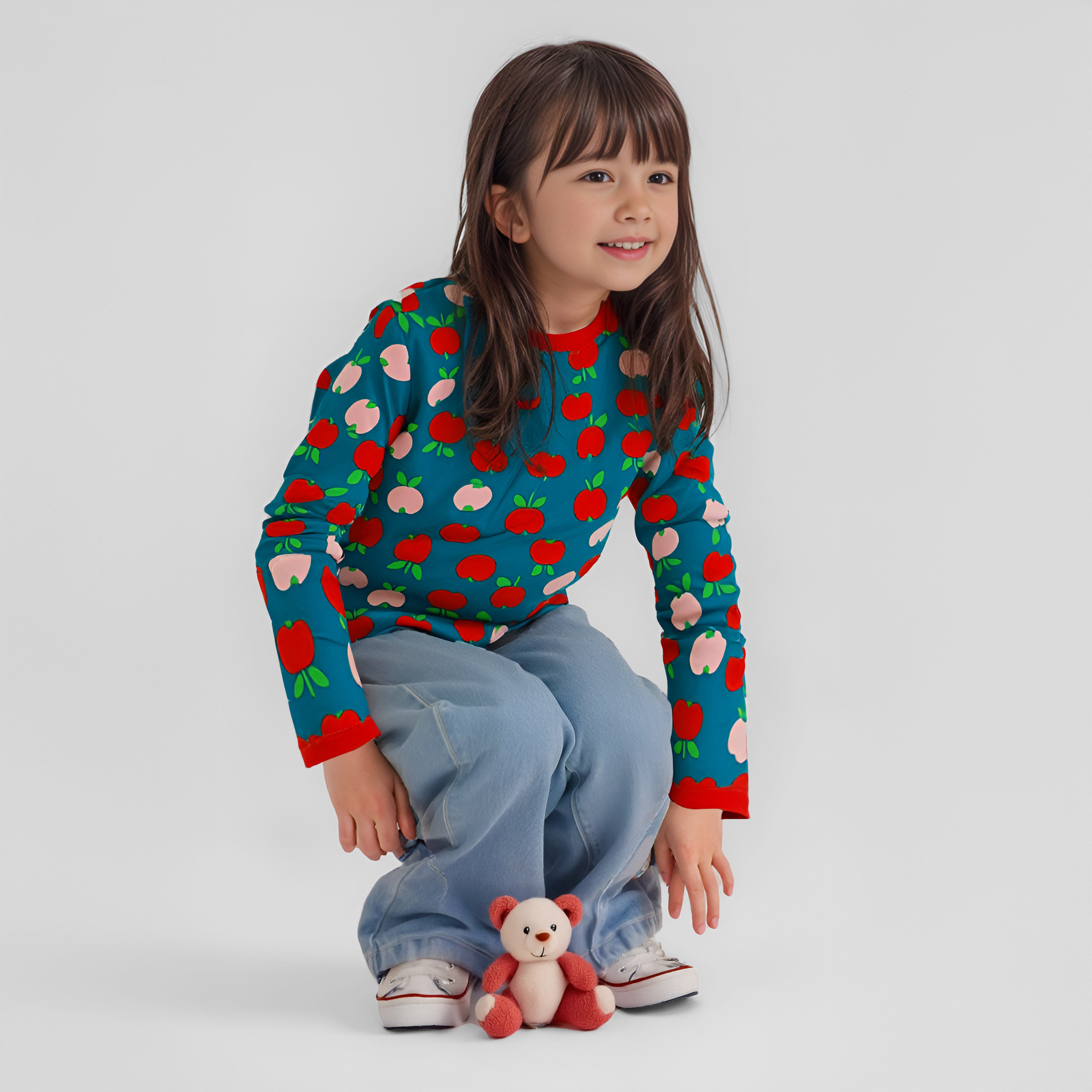 I Love Apples T-shirt for Kids