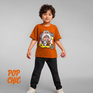 Popchie Astronaut Tee - Rust