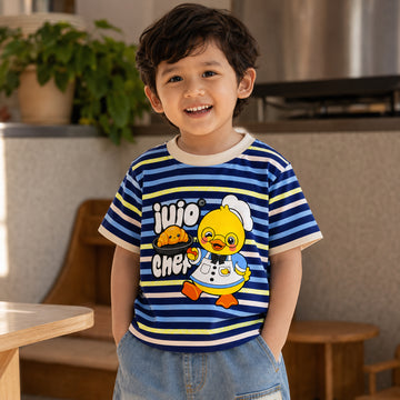 Jujo Chef Striped T-Shirt