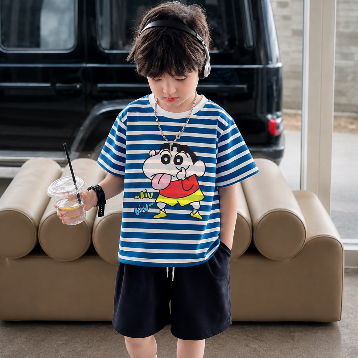 Biu Biu Striped T-Shirt