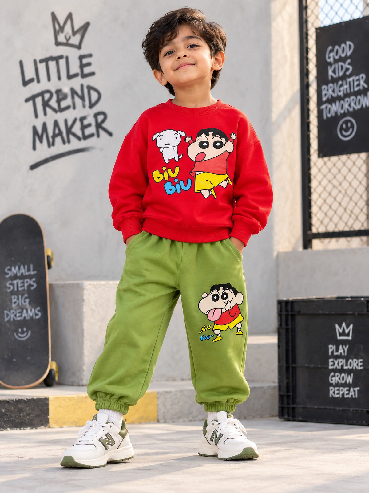 Biu Biu French Terry Co-ord Set