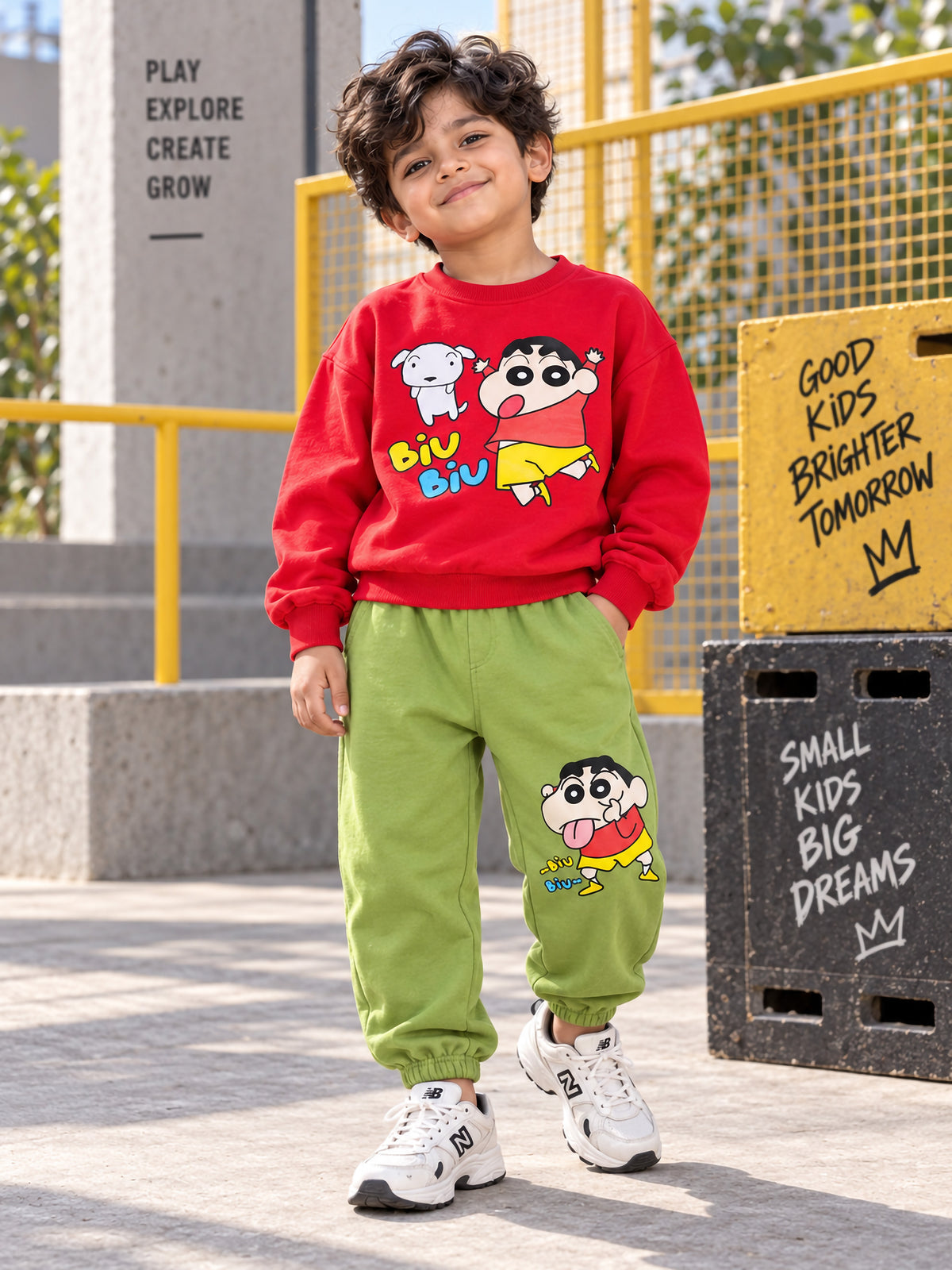 Biu Biu French Terry Co-ord Set