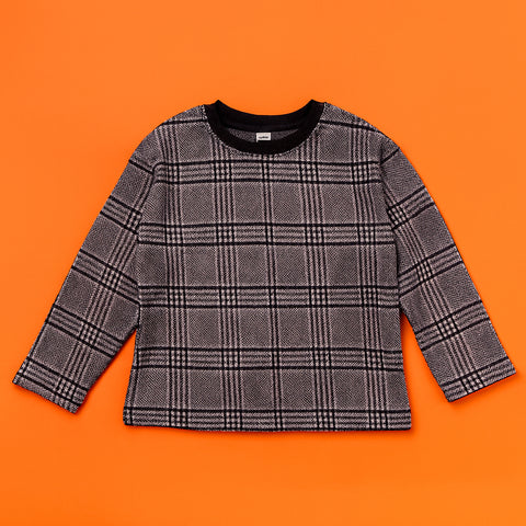 Little London Tee – Classic Check Edition 🕴️