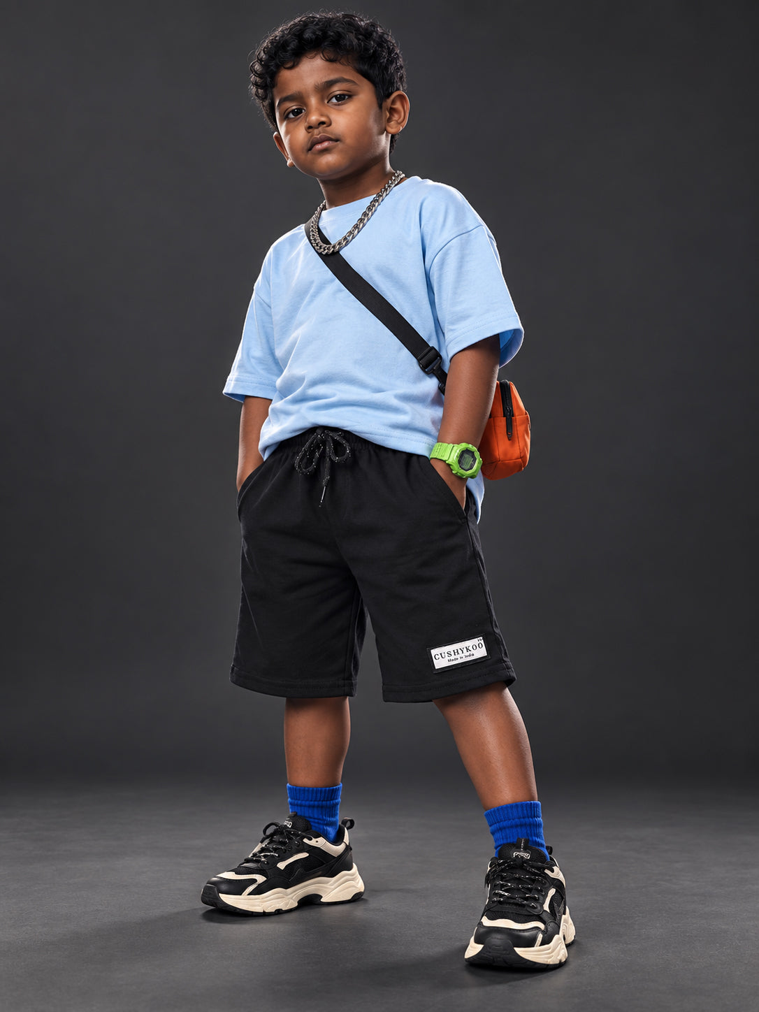 Core Move Shorts – Midnight Black