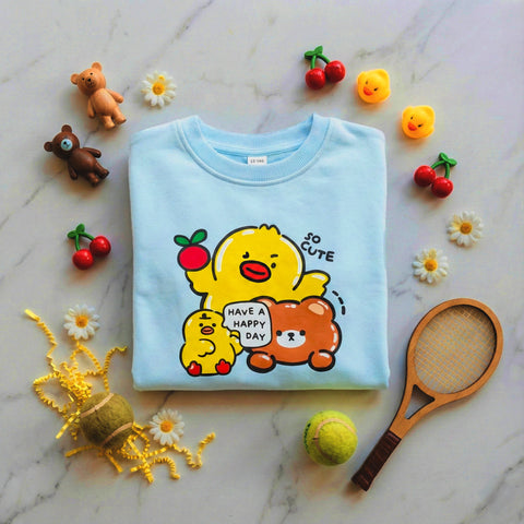 Duck And Teddy (So Cute) Tee