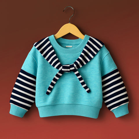 Retro Cozy Striped Sweater Tee 2 🧣✨