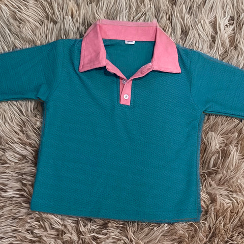 Aqua Candy Polo T-Shirt for Kids