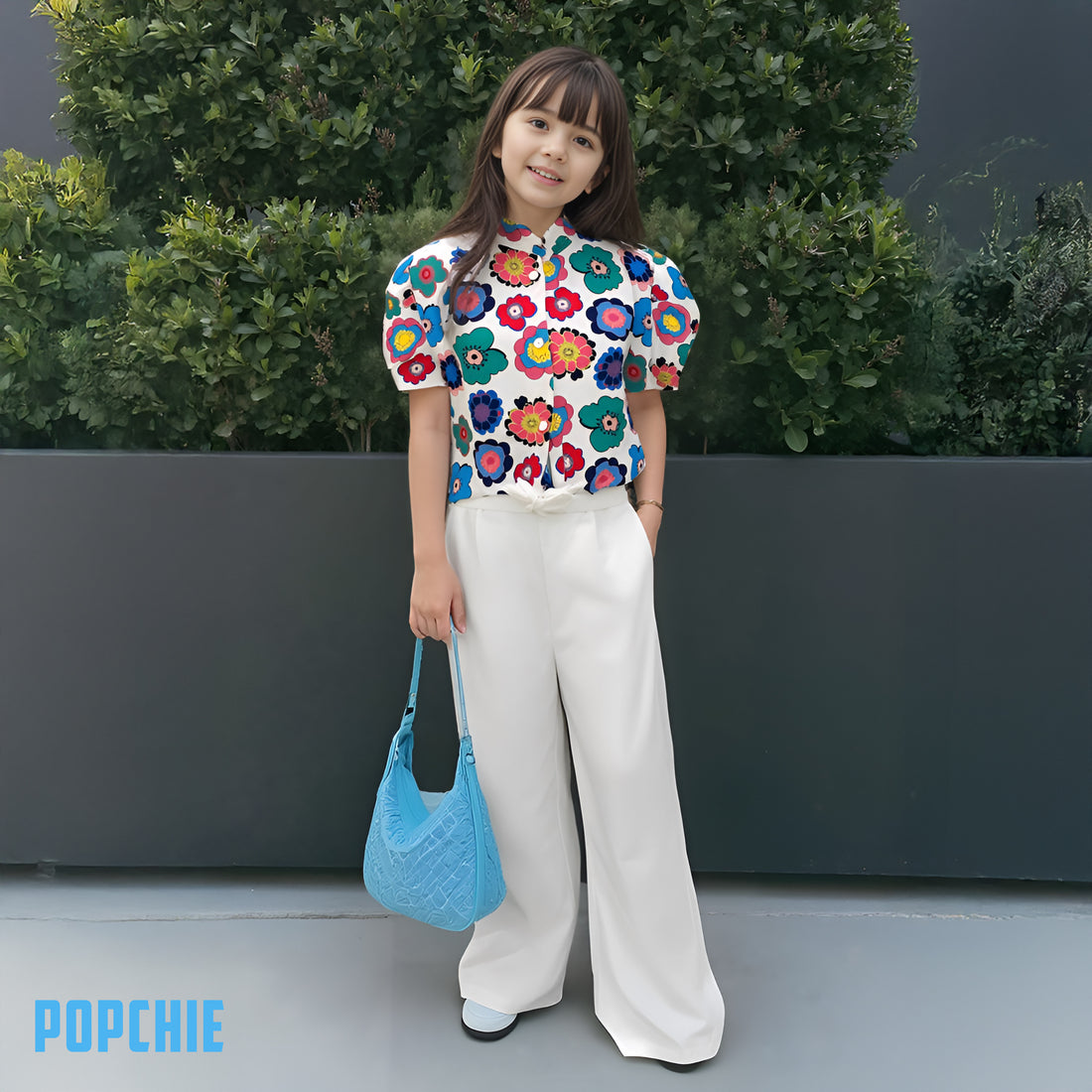 Floral Bobby Shirt for Girls