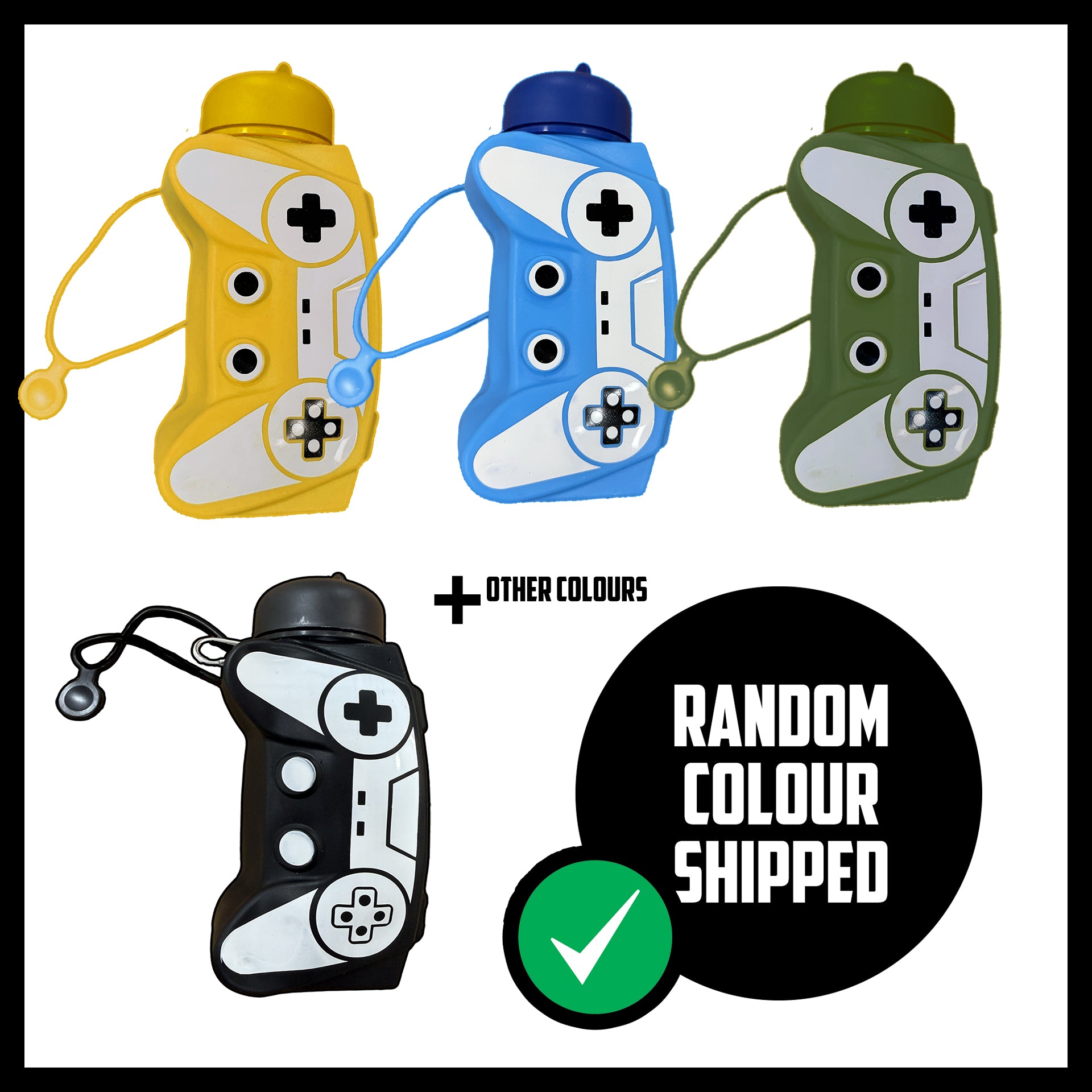 Tee Toy Combo - Olive Stripes + Bottle