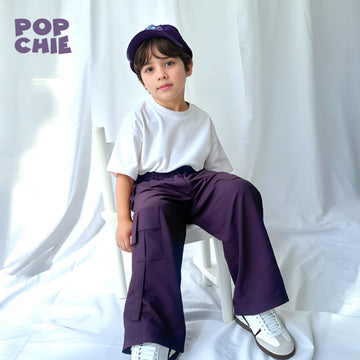 Purple Cargo Pants