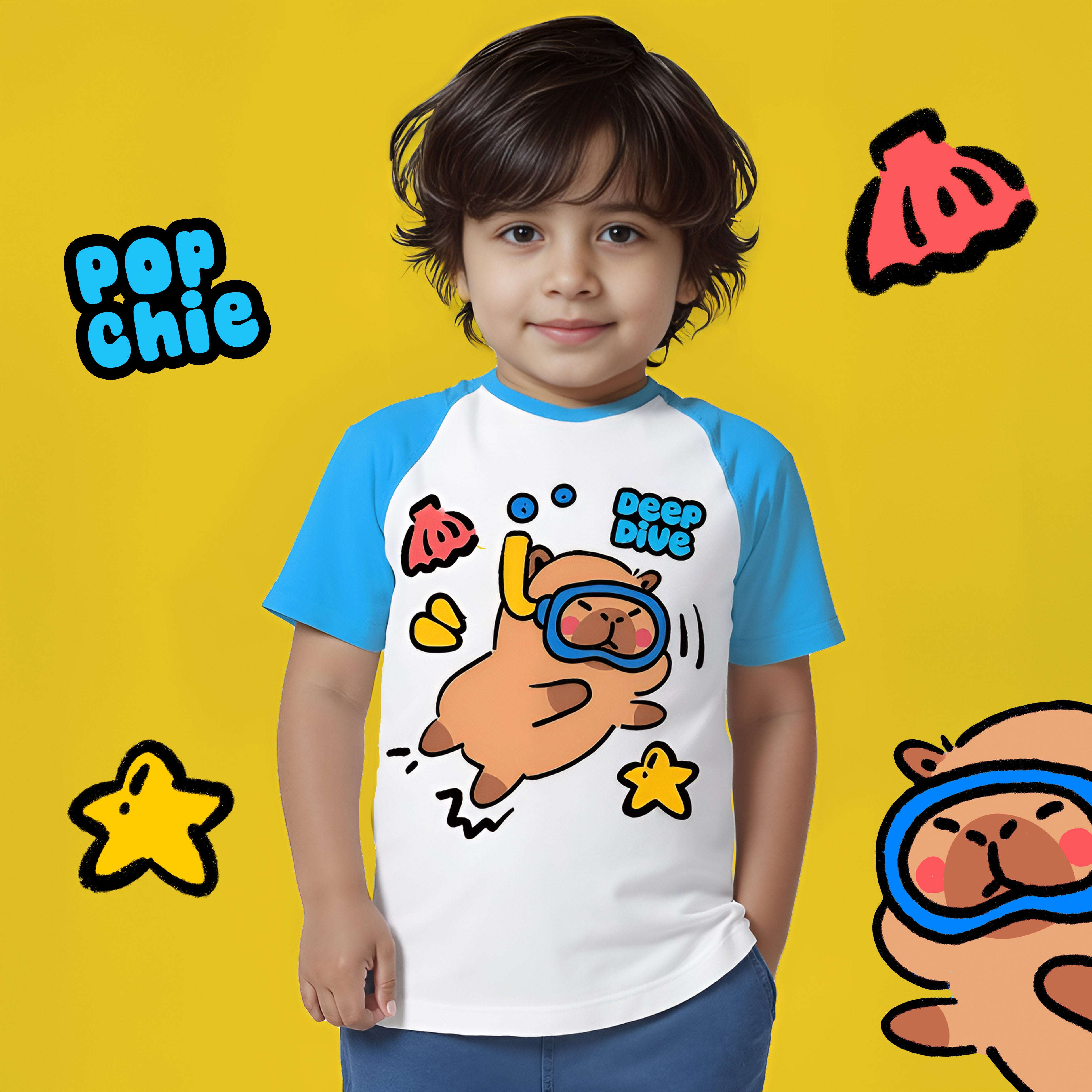 Capybara Dive T-Shirt