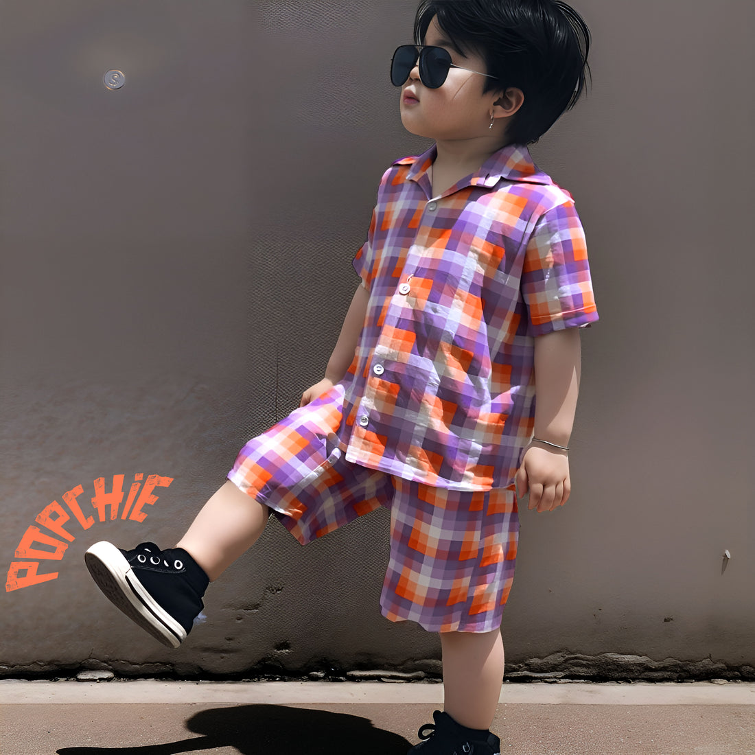 I Love Checks Cord-Set