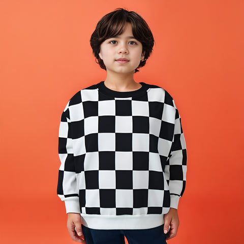 Checkmate Fleece Sweatshirt – Cozy Winter Edition ♟️