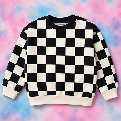 Checkmate Fleece Sweatshirt – Cozy Winter Edition ♟️