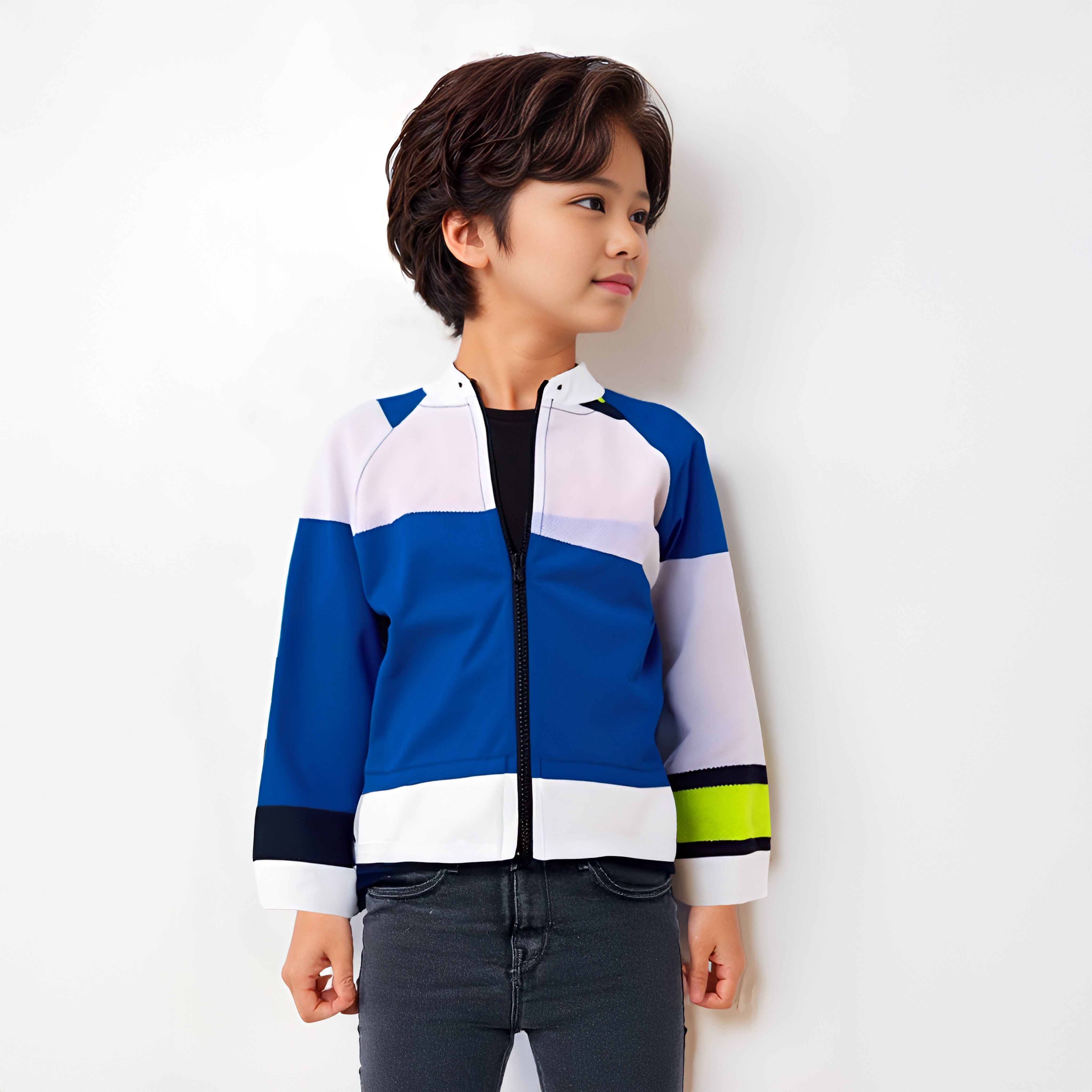 Colour Blocked Shacket