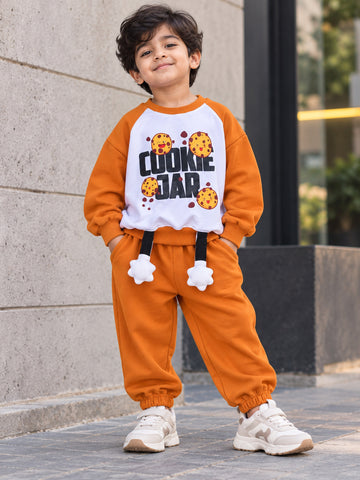 Cookie Legs Cord Set - Sweatshirt and Joggers Set
