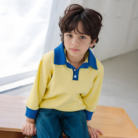 Cool Lemon Polo Tee - Full Sleeves